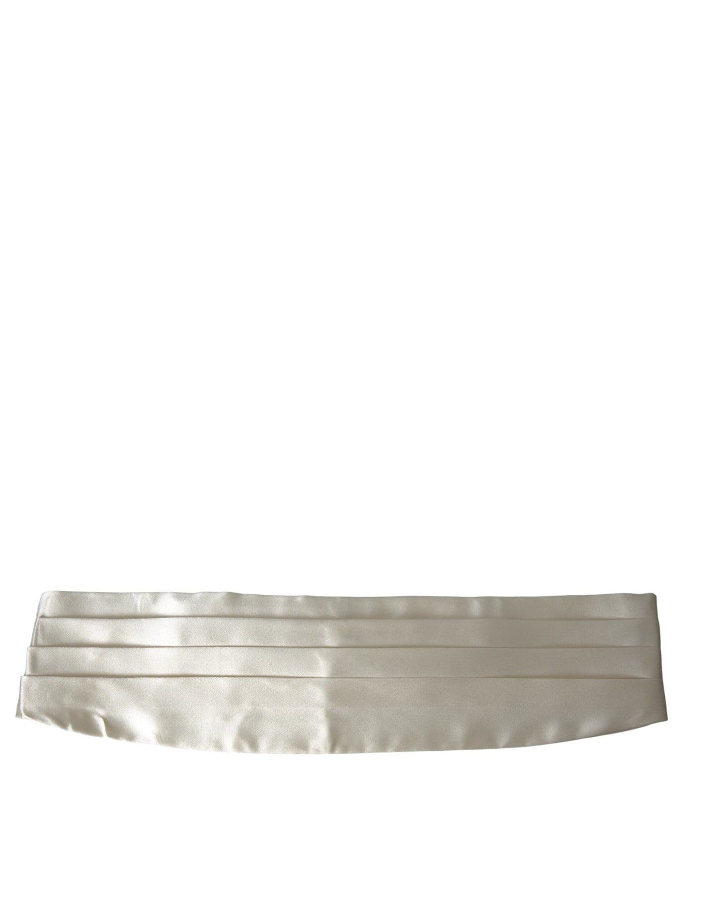 Dolce &amp; Gabbana Fajín con cinturón de seda de cintura ancha para hombre blanco