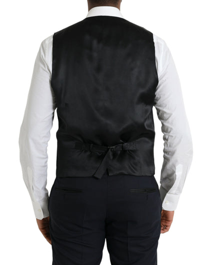 Dolce &amp; Gabbana Traje formal de 3 piezas de lana MARTINI azul oscuro