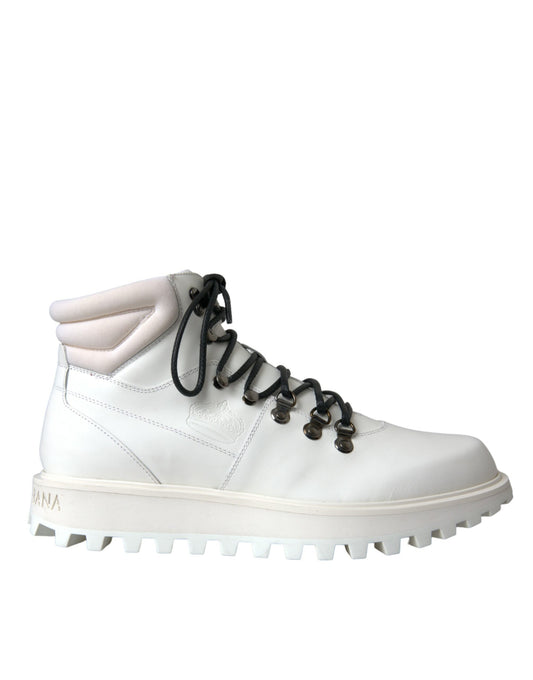 Dolce &amp; Gabbana Botines Trekking Vulcano Blanco Hombre Zapatos