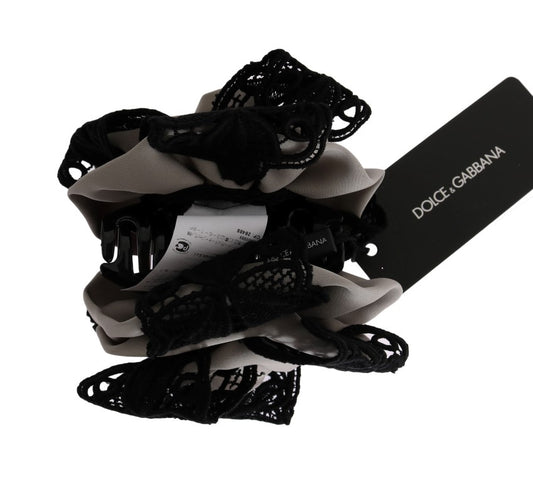 Dolce &amp; Gabbana Pinza para el pelo elegante con encaje floral