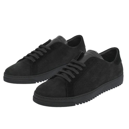 Off-White Zapatilla De Mujer De Piel De Becerro Negra