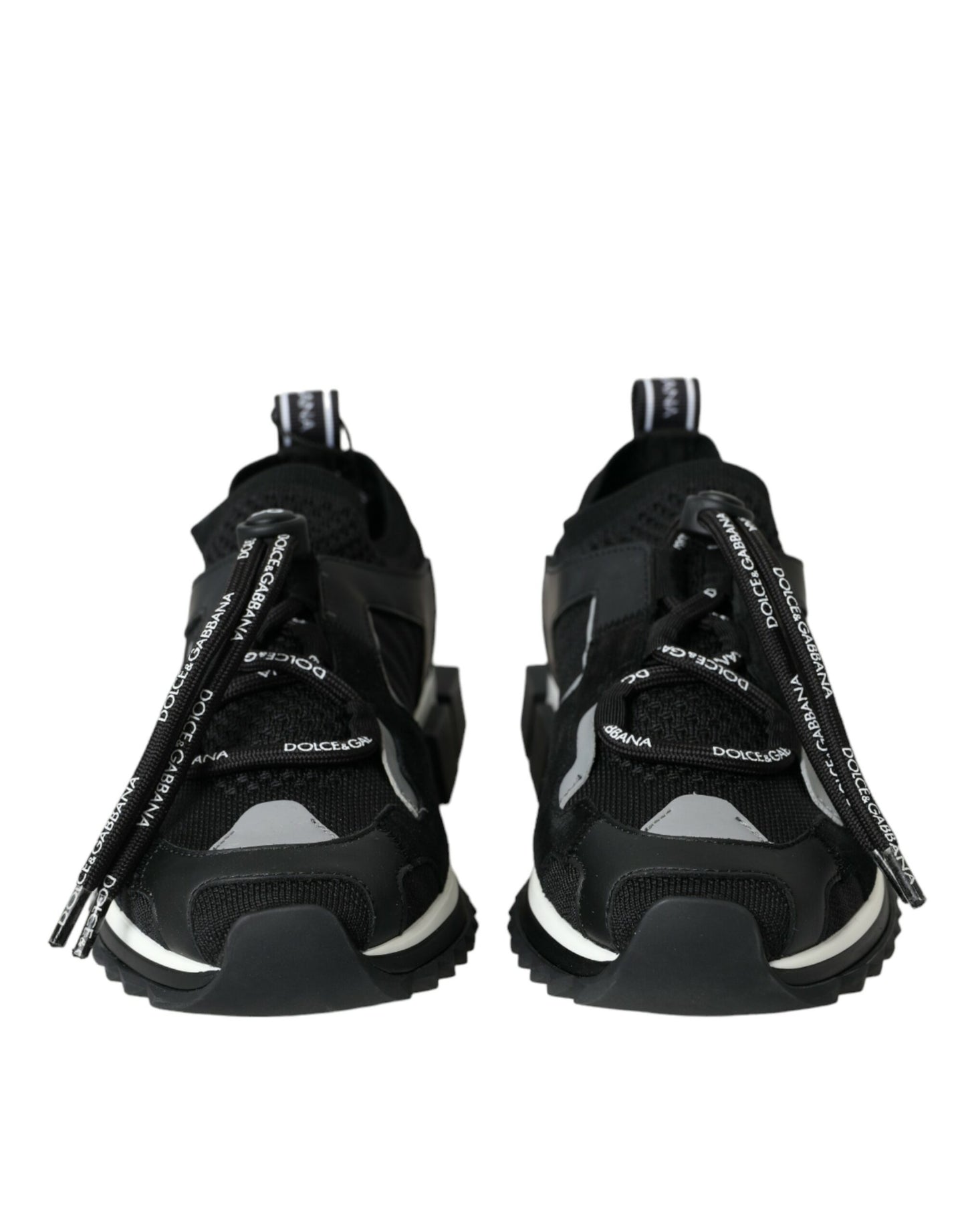 Dolce &amp; Gabbana Zapatillas de trekking Sorrento de malla negra Zapatos