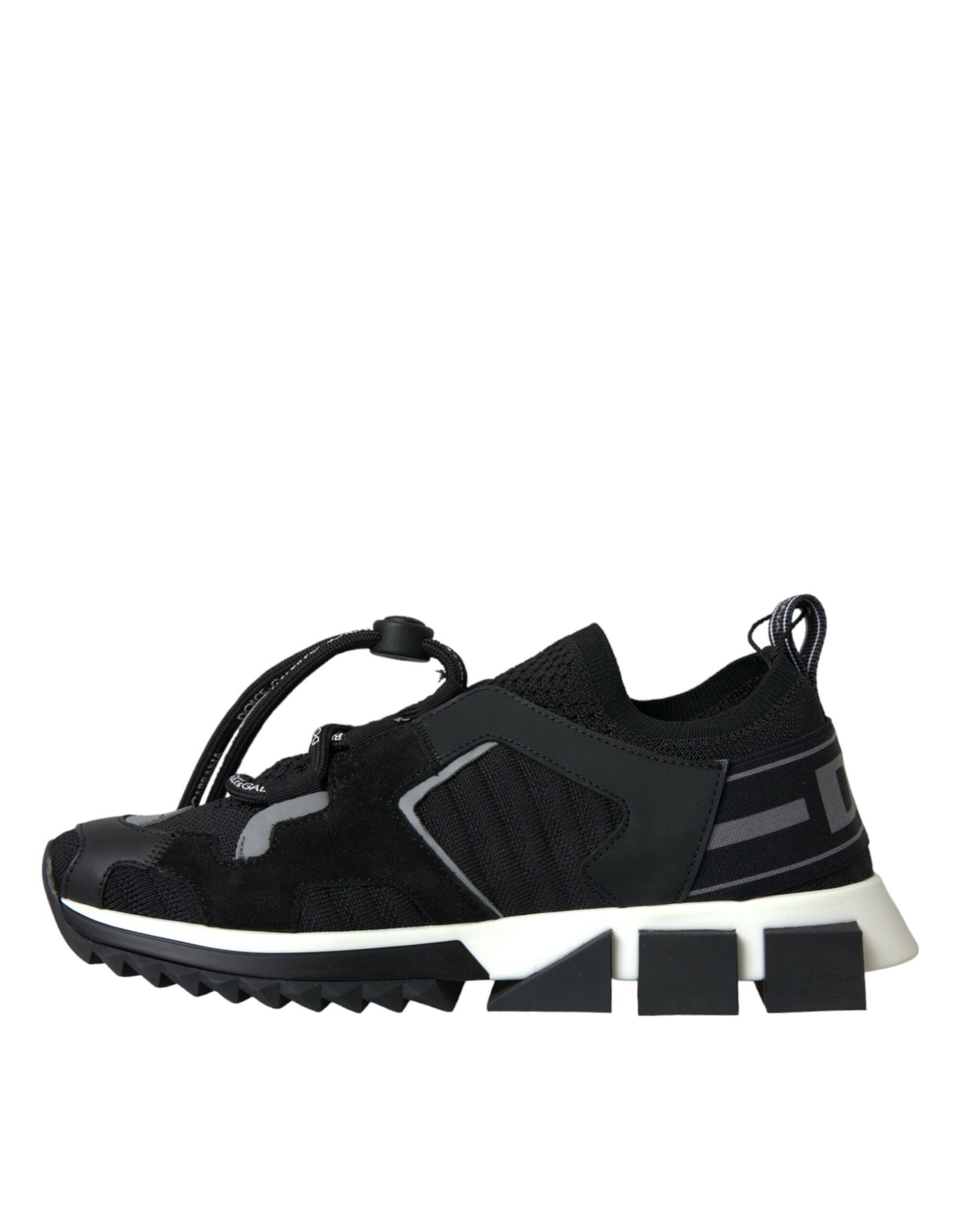 Dolce &amp; Gabbana Zapatillas de trekking Sorrento de malla negra Zapatos