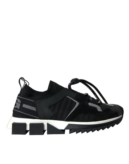 Dolce &amp; Gabbana Zapatillas de trekking Sorrento de malla negra Zapatos