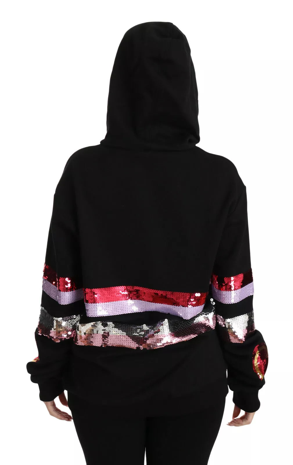 Dolce &amp; Gabbana Jersey con capucha y lentejuelas DG