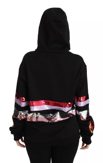 Dolce &amp; Gabbana Jersey con capucha y lentejuelas DG