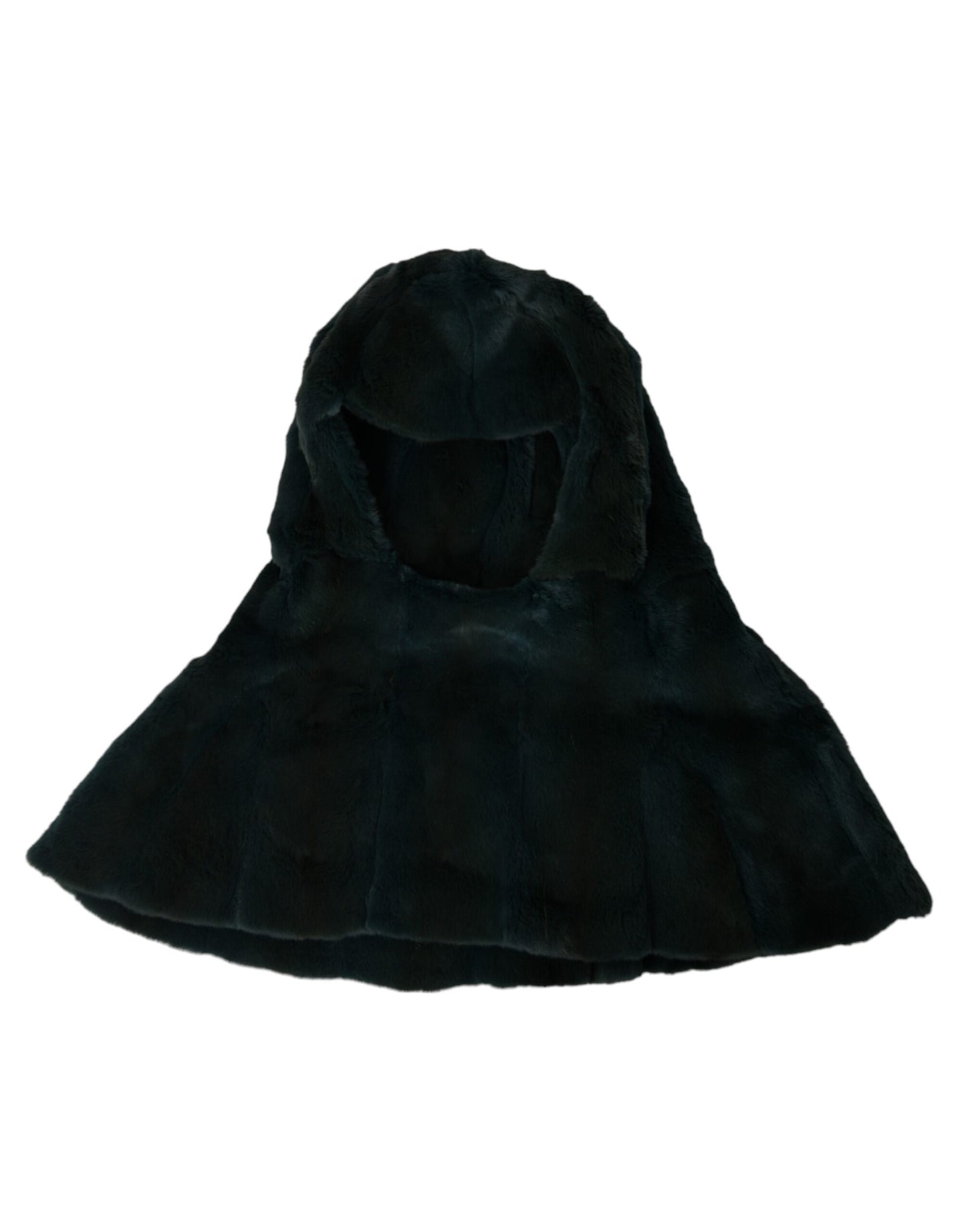 Dolce &amp; Gabbana Gorro cruzado de piel de comadreja negro