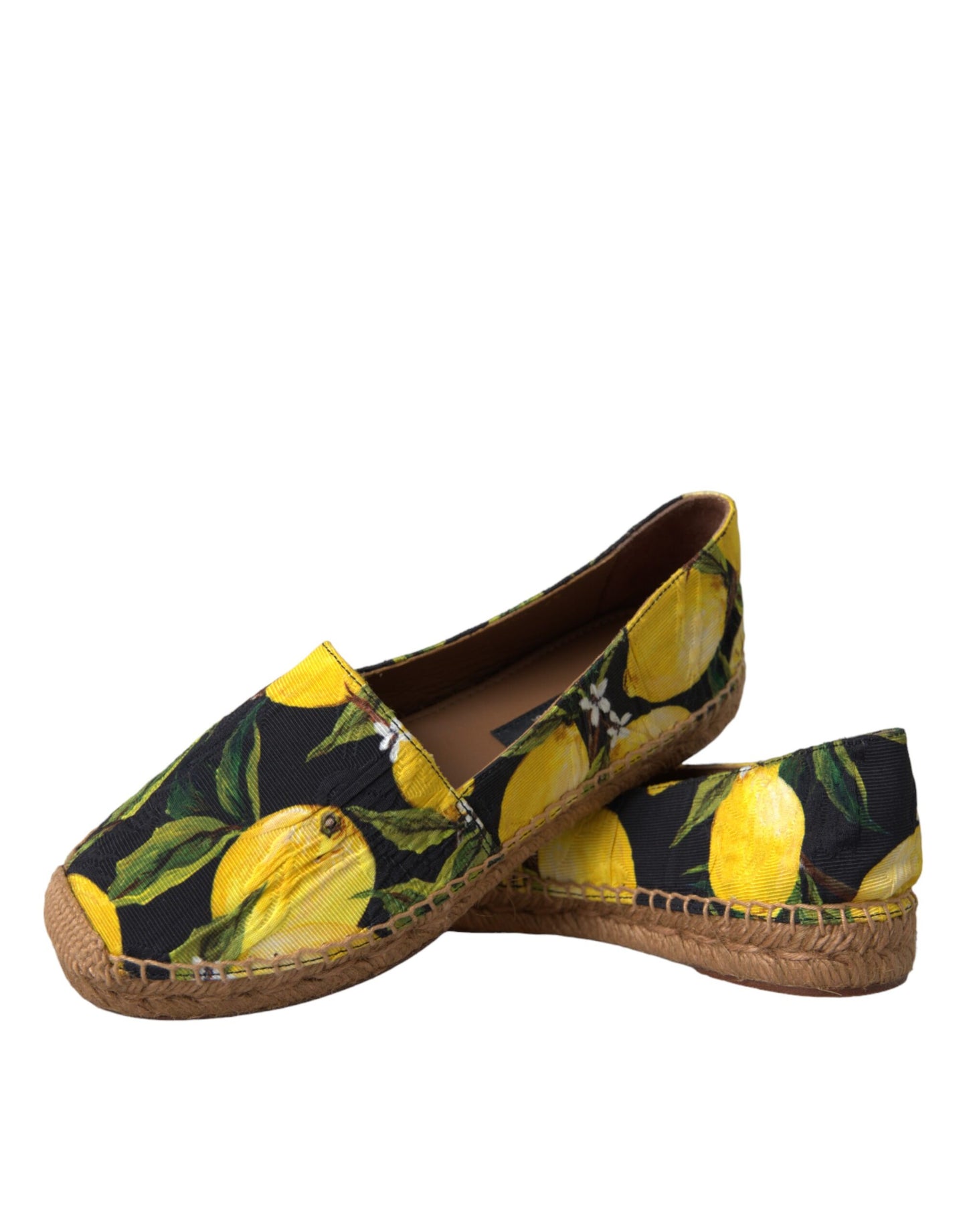 Dolce &amp; Gabbana Zapatos alpargatas sin cordones con limón multicolor