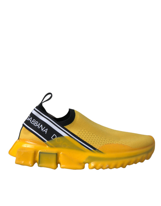 Dolce &amp; Gabbana Zapatillas Sin Cordones Sorrento Amarillas Mujer Zapatos