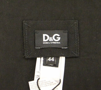 Ceinture de smoking en soie noire Dolce &amp; Gabbana pour femme