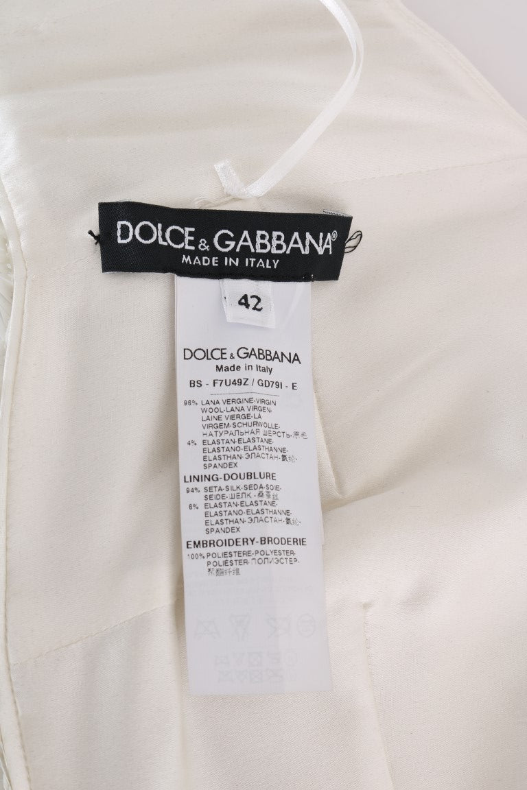Dolce &amp; Gabbana Top Bustier con Lentejuelas en Tonos Vibrantes