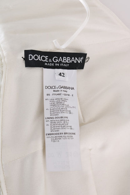 Dolce &amp; Gabbana Top Bustier con Lentejuelas en Tonos Vibrantes