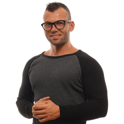Ermenegildo Zegna Black Men Glasses Frame