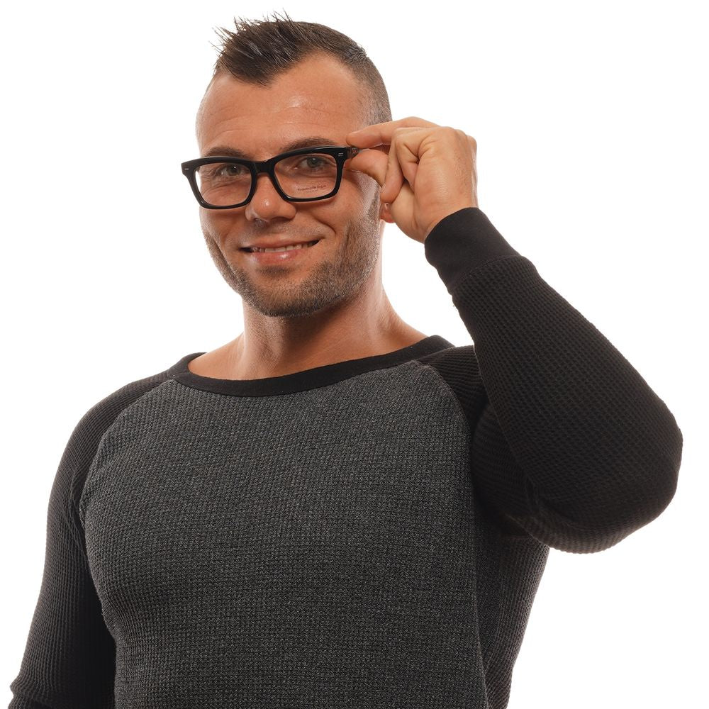 Ermenegildo Zegna Black Men Glasses Frame