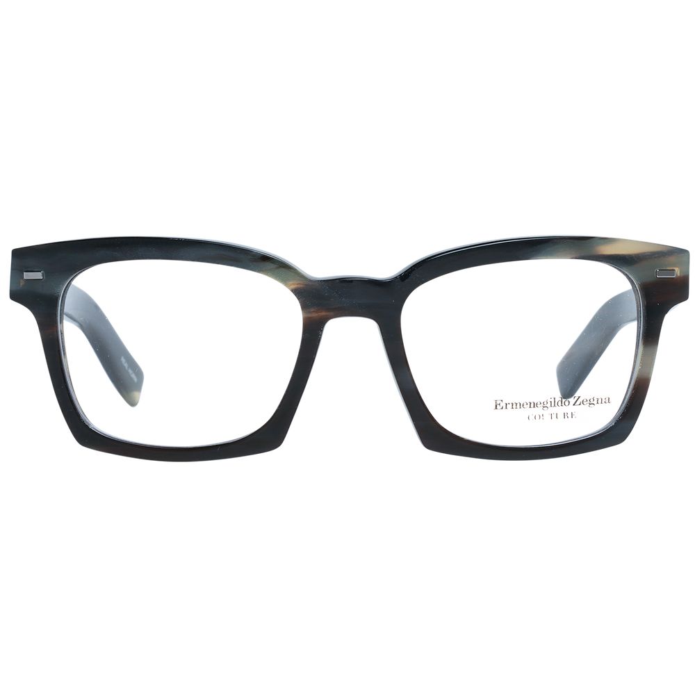 Ermenegildo Zegna Green Men Glasses Frame