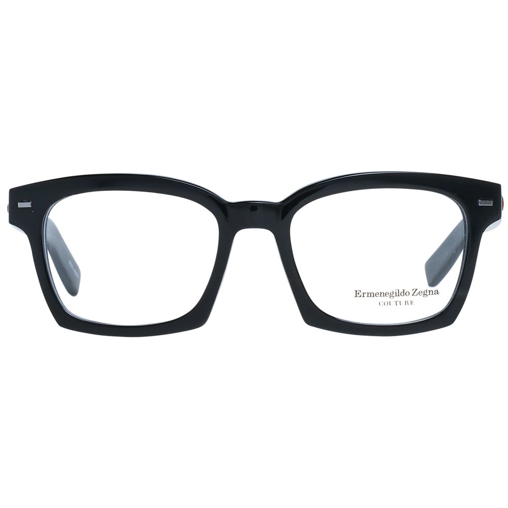 Ermenegildo Zegna Black Men Glasses Frame