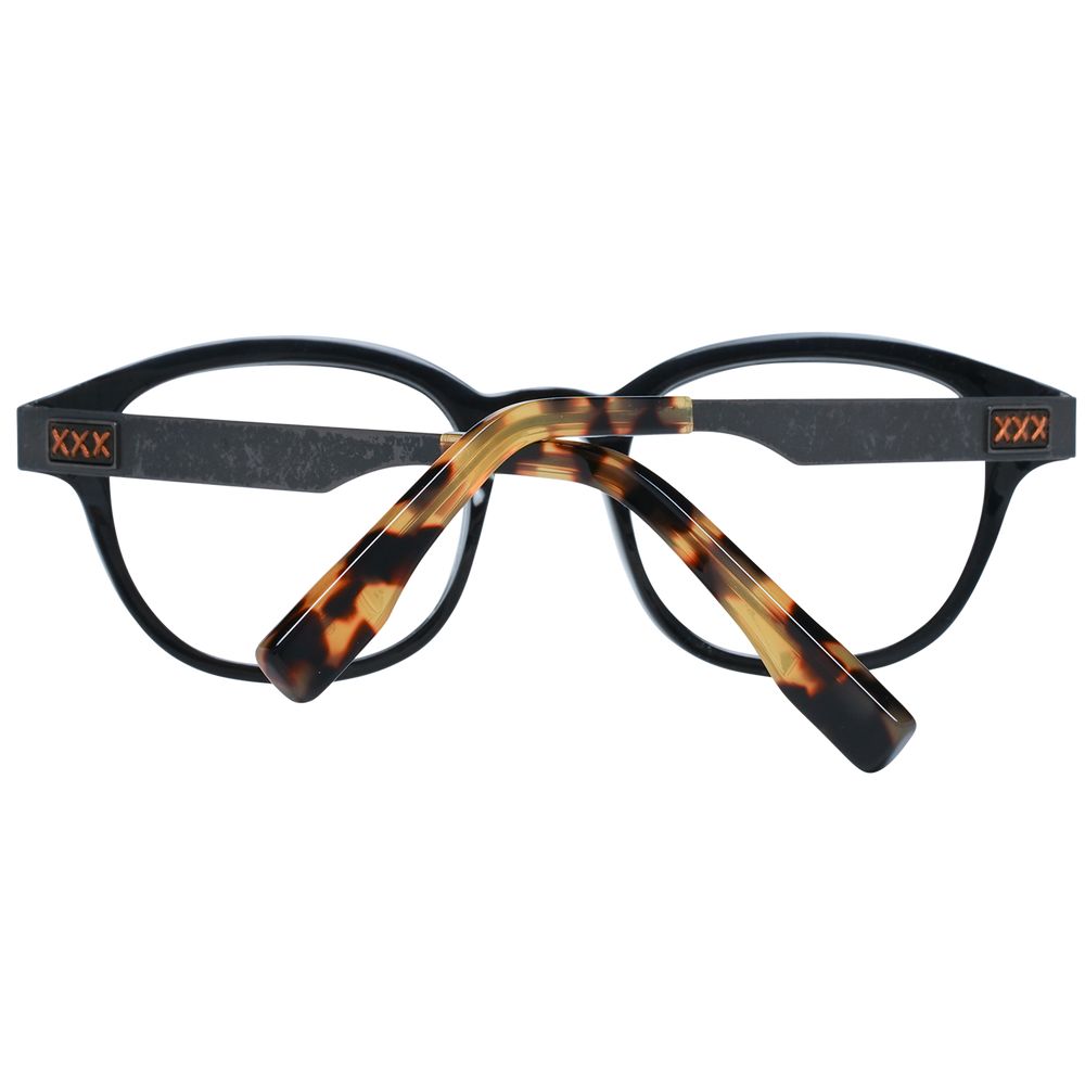 Ermenegildo Zegna Brown Men Glasses Frame