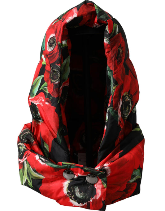 Dolce &amp; Gabbana Gorro cruzado con anémona multicolor