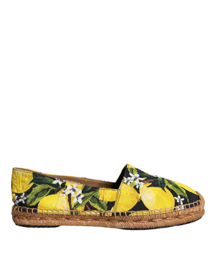 Dolce &amp; Gabbana Zapatos alpargatas sin cordones con limón multicolor