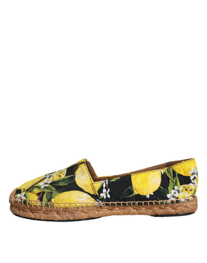 Dolce &amp; Gabbana Zapatos alpargatas sin cordones con limón multicolor