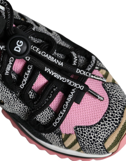 Dolce &amp; Gabbana Calcetines Sorrento multicolores Zapatillas deportivas con logo Zapatos