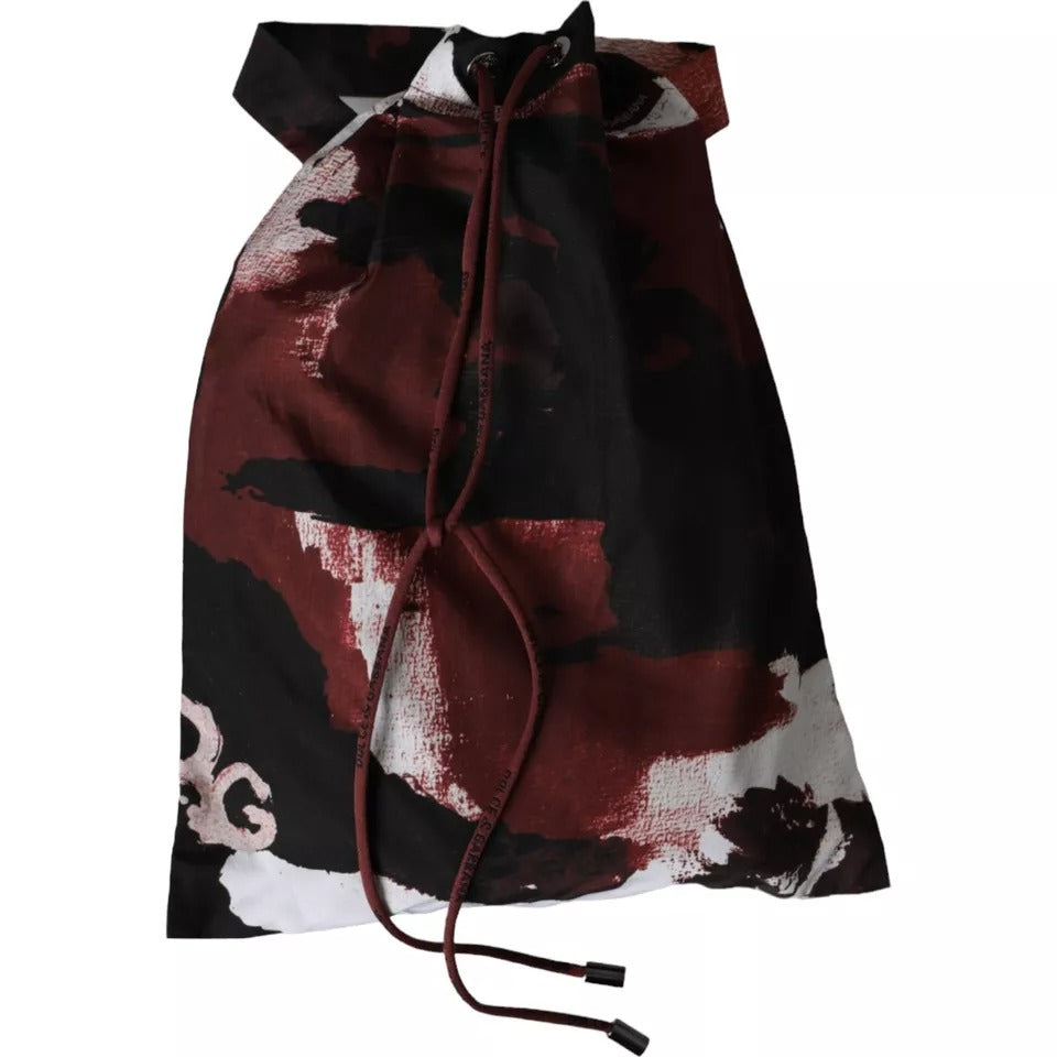 Maillot de bain short de plage Dolce &amp; Gabbana à logo DG multicolore camouflage