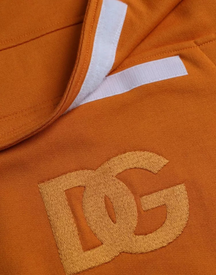 Dolce &amp; Gabbana Sudadera con capucha naranja Suéter