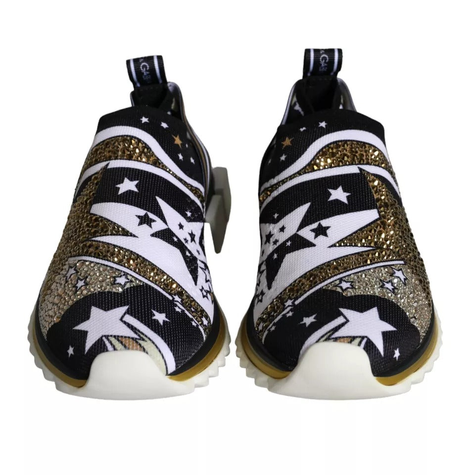 Dolce &amp; Gabbana Zapatillas Sorrento con estampado de estrellas de cometa multicolor Zapatos