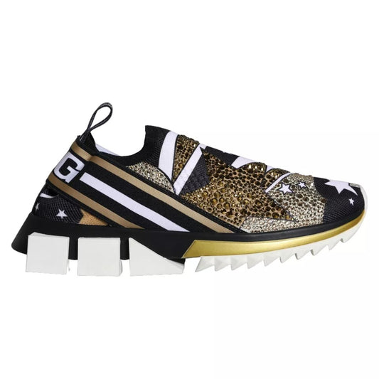 Dolce &amp; Gabbana Zapatillas Sorrento con estampado de estrellas de cometa multicolor Zapatos