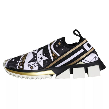Dolce &amp; Gabbana Zapatillas Sorrento con estampado de estrellas de cometa multicolor Zapatos
