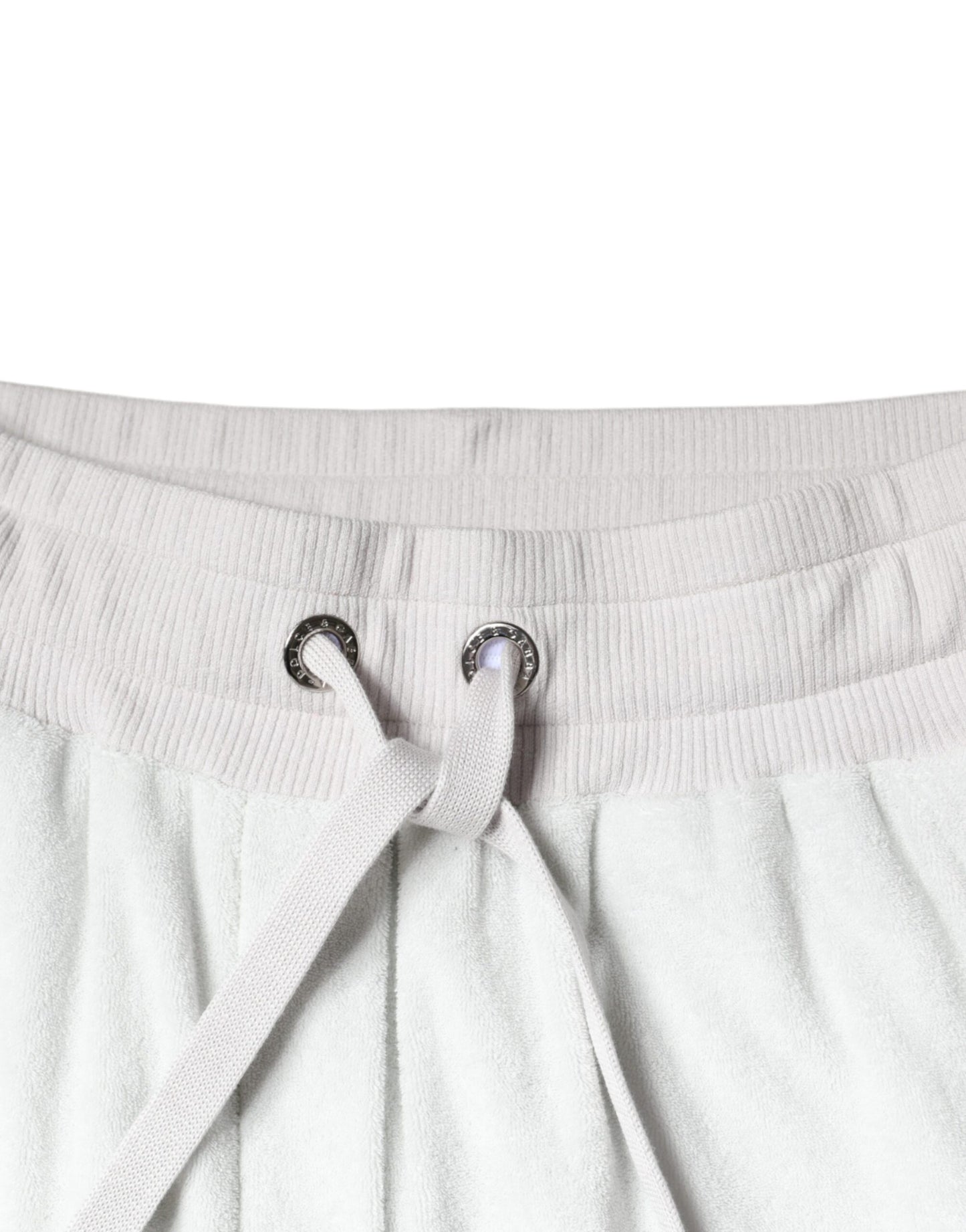 Dolce &amp; Gabbana White Nylon Jogger Sweatpants Pants