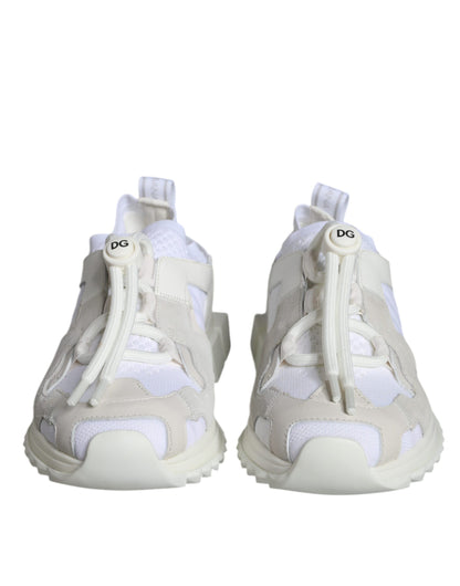 Dolce &amp; Gabbana Zapatillas De Trekking Sorrento De Malla Blanca Zapatos