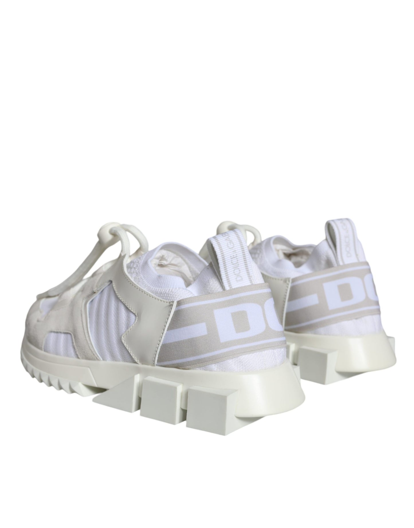 Dolce &amp; Gabbana Zapatillas De Trekking Sorrento De Malla Blanca Zapatos