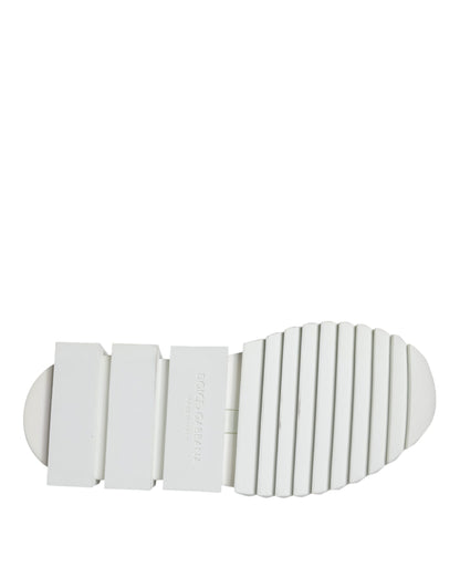 Dolce &amp; Gabbana Zapatillas De Trekking Sorrento De Malla Blanca Zapatos