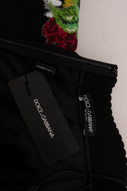 Dolce &amp; Gabbana Falda a media pierna con adornos en forma de A