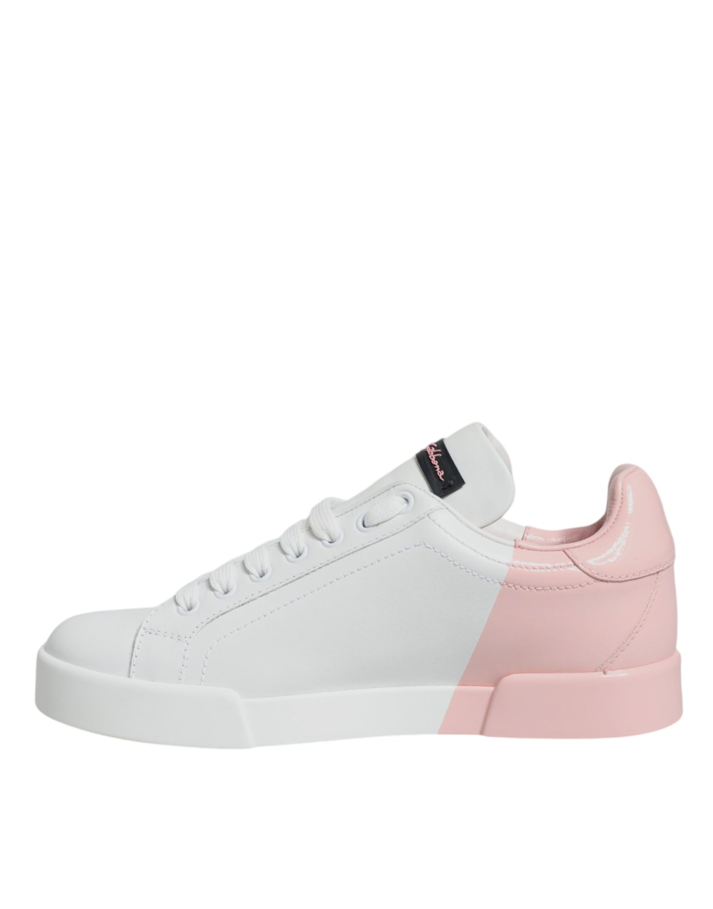 Dolce &amp; Gabbana Zapatillas bajas Portofino blanco rosa Zapatos
