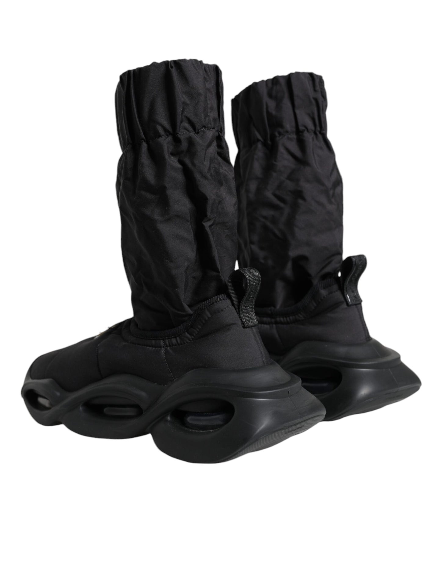 Dolce &amp; Gabbana Calcetines sin cordones negros Wave Zapatillas Zapatos
