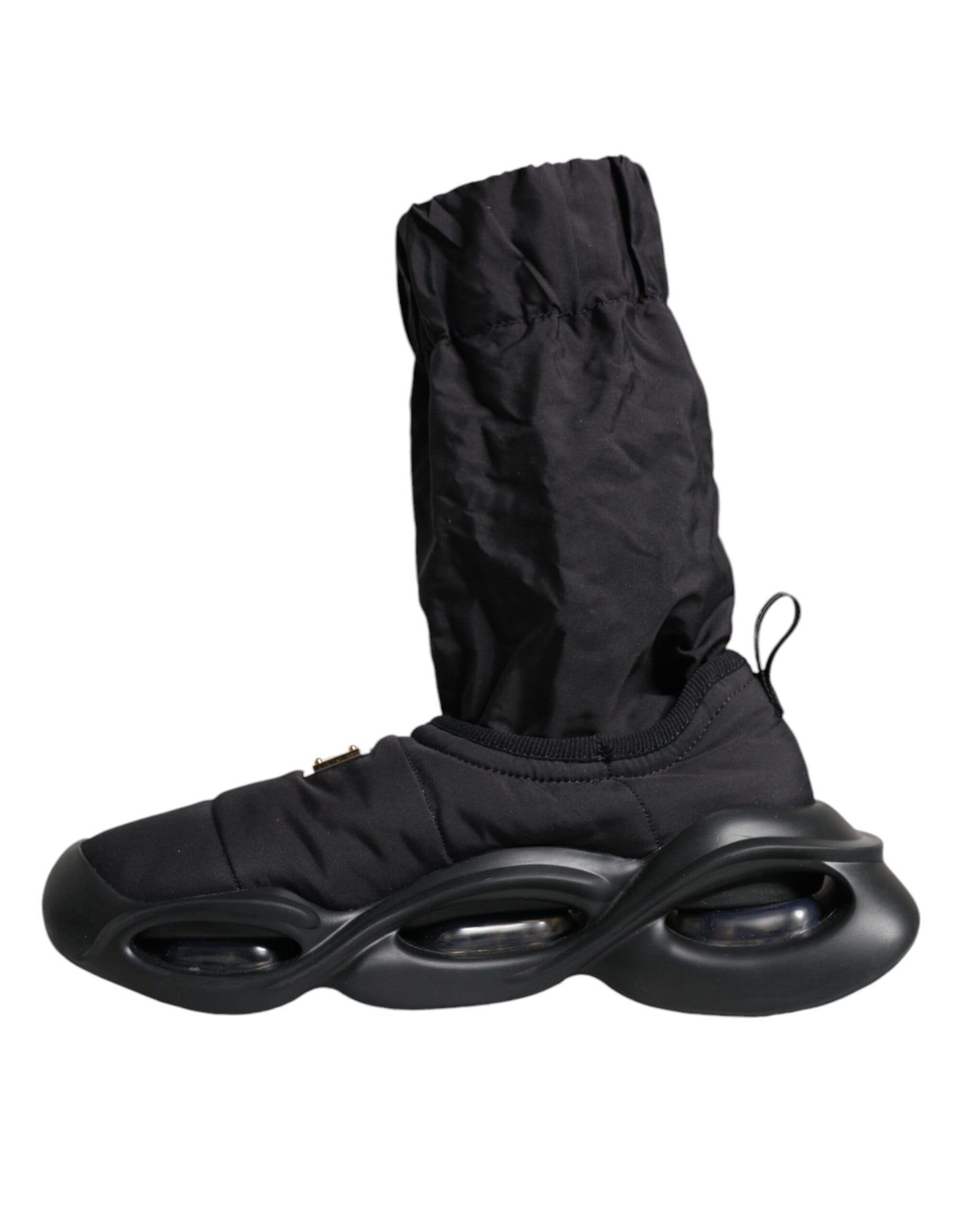 Dolce &amp; Gabbana Calcetines sin cordones negros Wave Zapatillas Zapatos