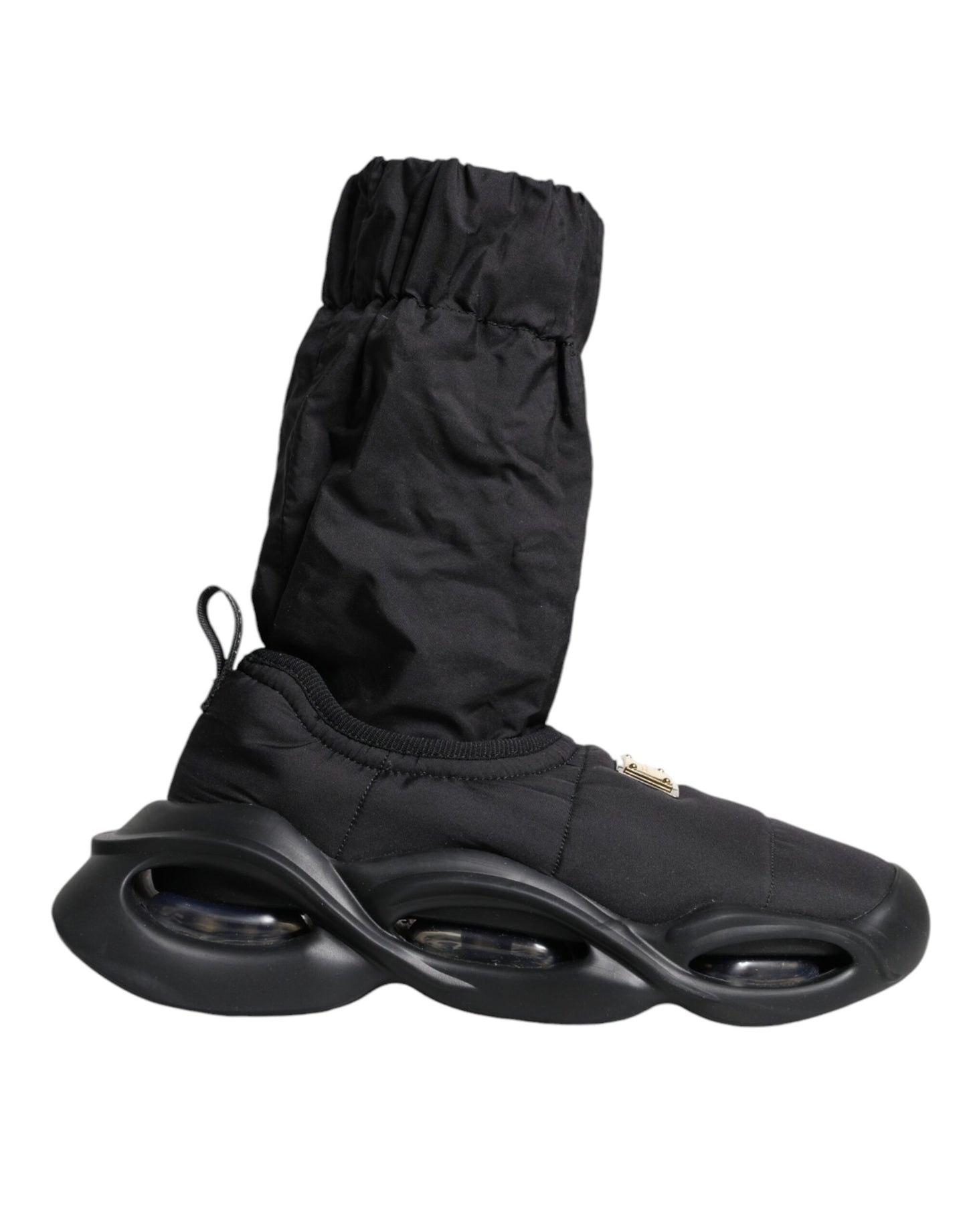 Dolce &amp; Gabbana Calcetines sin cordones negros Wave Zapatillas Zapatos