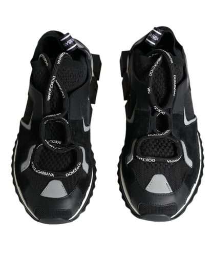 Dolce &amp; Gabbana Zapatillas de trekking Sorrento de malla negra Zapatos