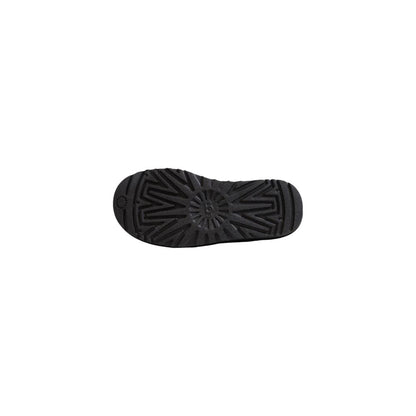 UGG Black Suede Leather Ankle