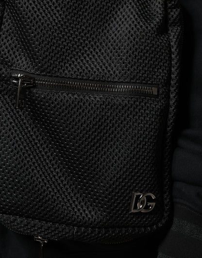 Dolce &amp; Gabbana Jersey con capucha negro Hombre Sudadera Suéter
