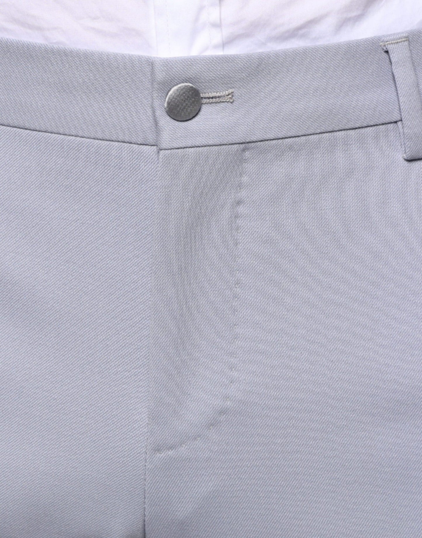 Dolce &amp; Gabbana Light Gray Wool Formal Dress Pants