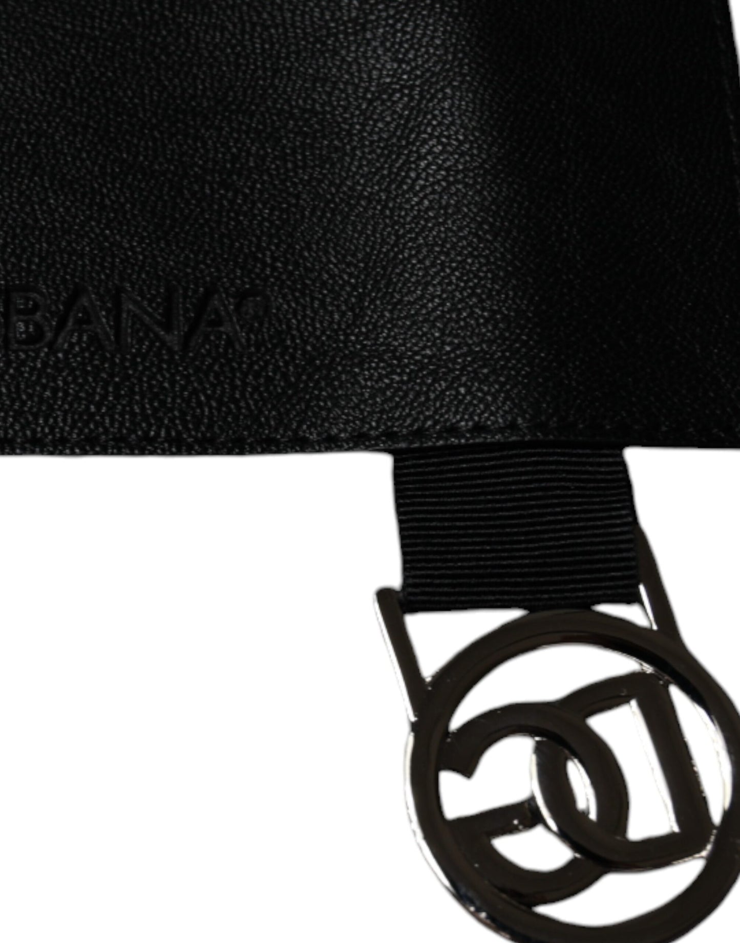 Dolce &amp; Gabbana Camiseta gris con cuello redondo y parche del logo en algodón