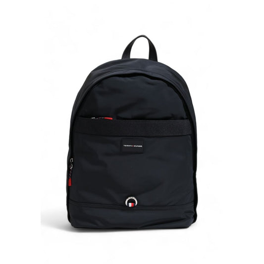 Sac à dos Tommy Hilfiger en polyester recyclé noir