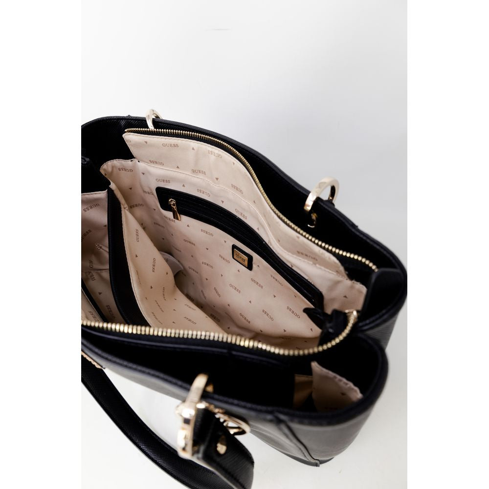 Sac à main Guess en polyéthylène noir