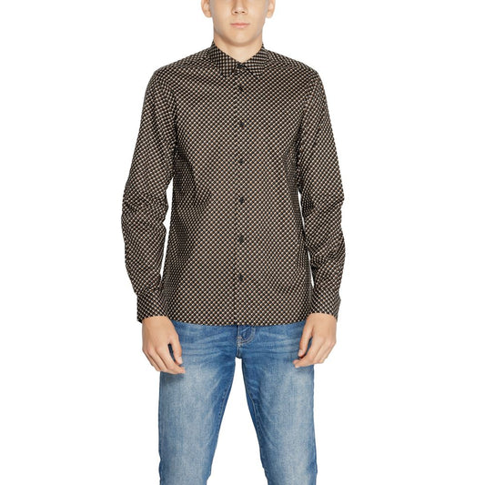 Antony Morato Camisa Algodón Marrón