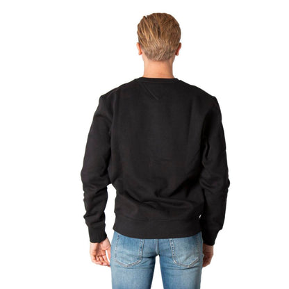 Tommy Hilfiger Jeans Black Cotton Sweatshirt