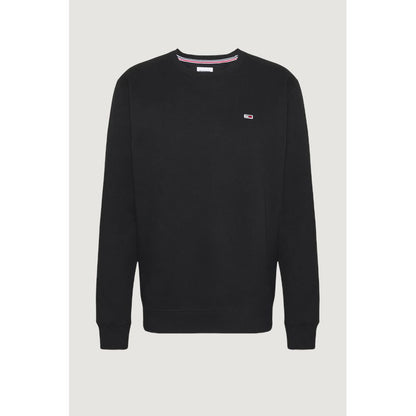 Tommy Hilfiger Jeans Black Cotton Sweatshirt