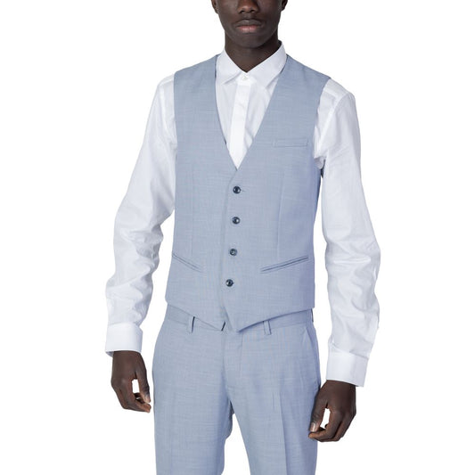 Antony Morato Chaleco Poliester Azul